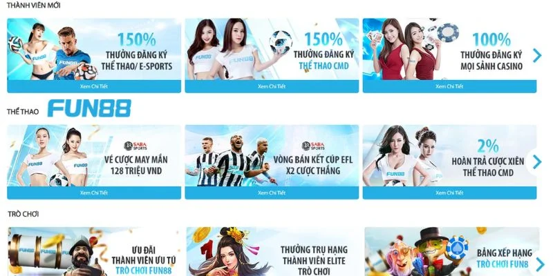 Fun88 - Link Đăng Nhập Fun88 Chính Thức 2025 | Tải Fun88 16 Hệ thống các khuyến mãi đỉnh cao chỉ có tại sân chơi.